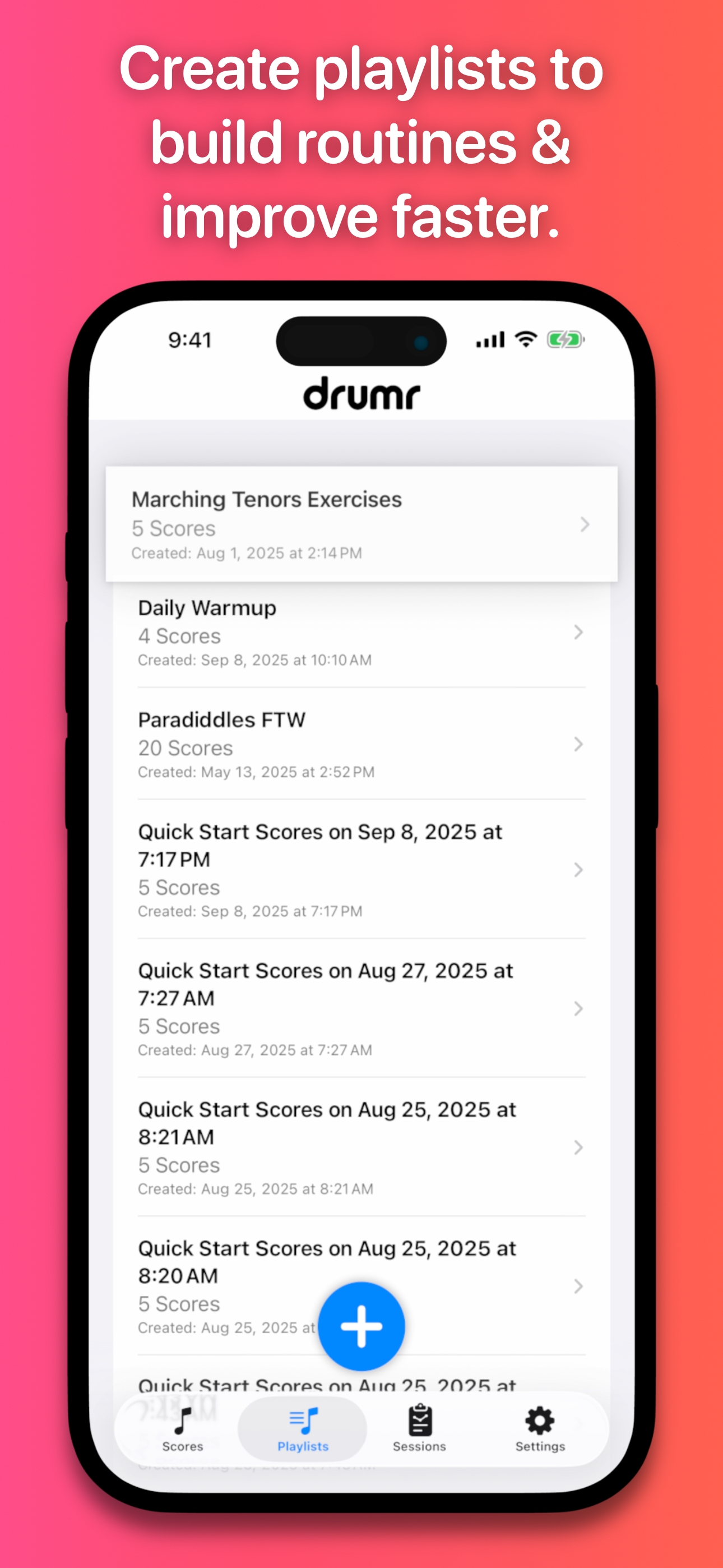 Drumr on iPhone - KitView
